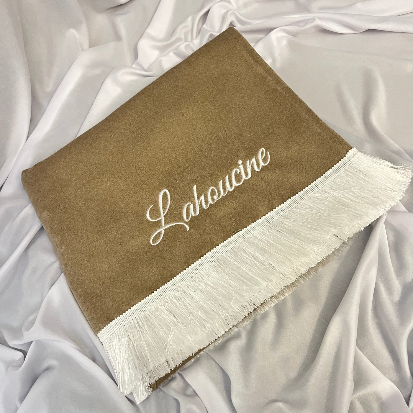 TAPIS DE PRIÈRE HOMME BRODÉ