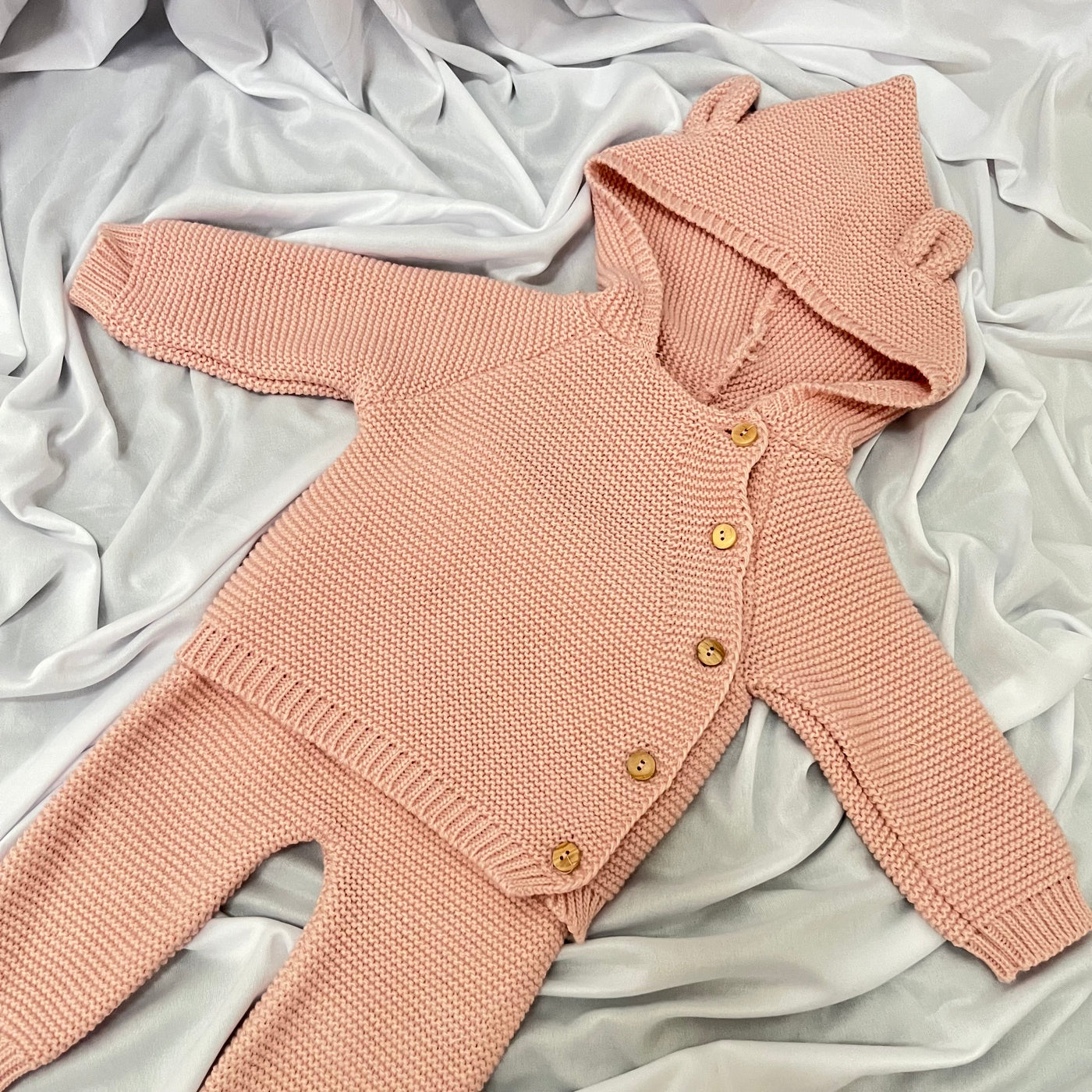 ENSEMBLE MAILLE BRODÉ