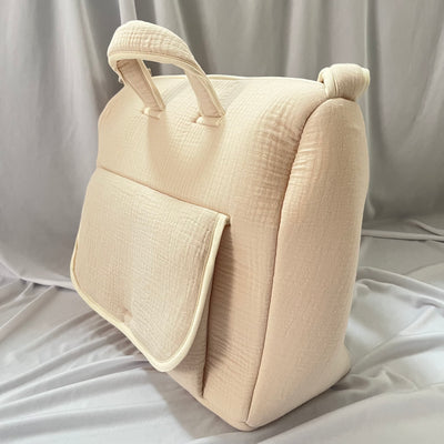 SAC À LANGER BEIGE FLOQUÉ
