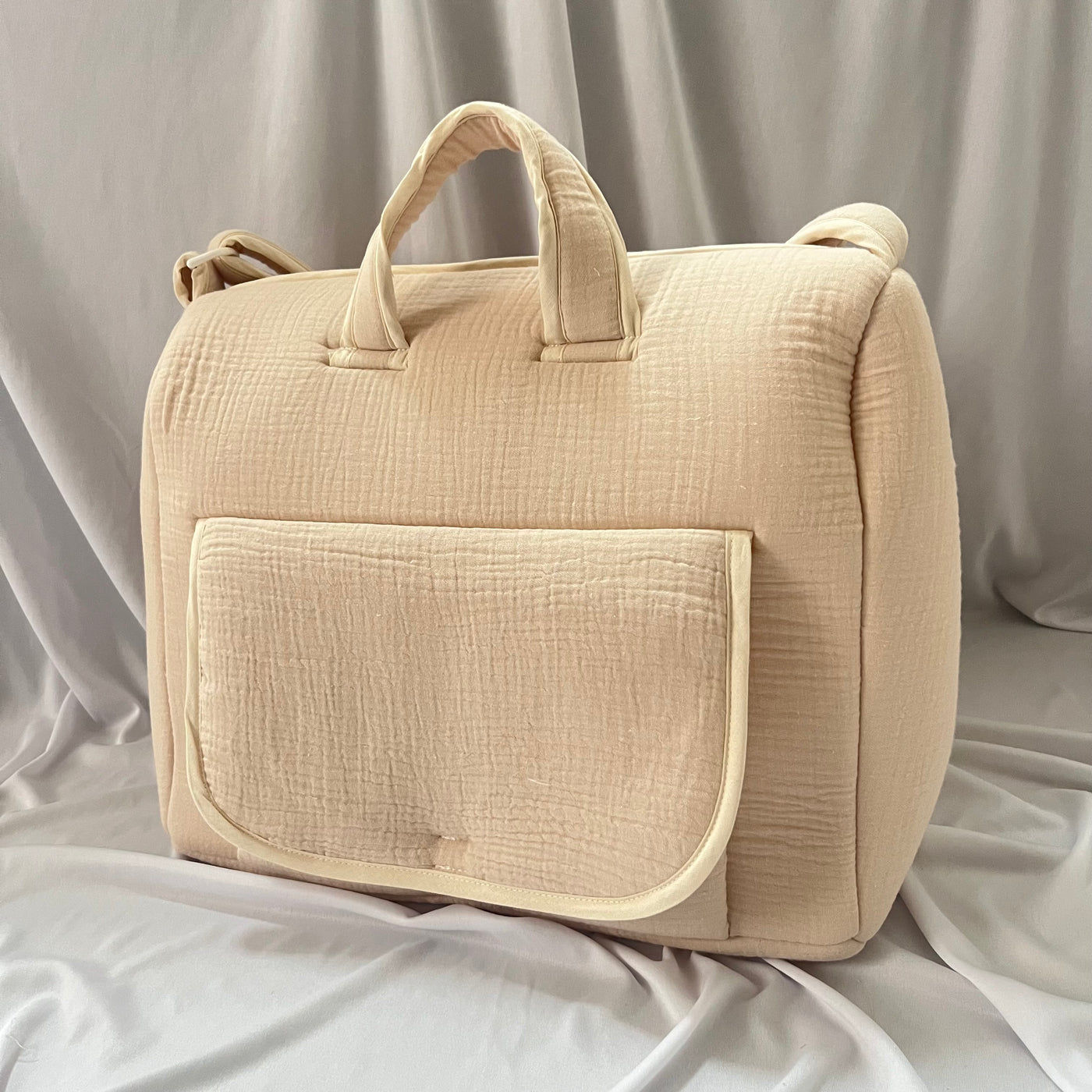 SAC À LANGER BEIGE FLOQUÉ