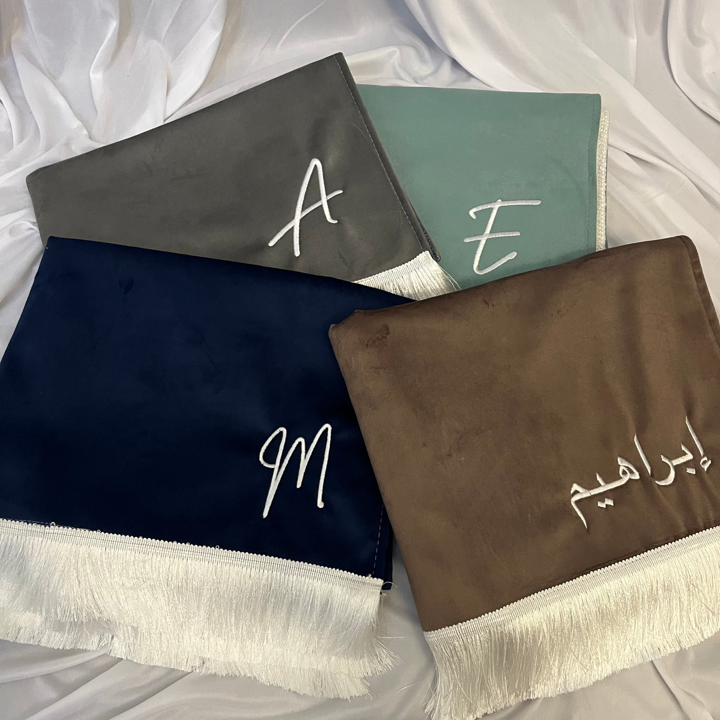 TAPIS DE PRIÈRE HOMME BRODÉ