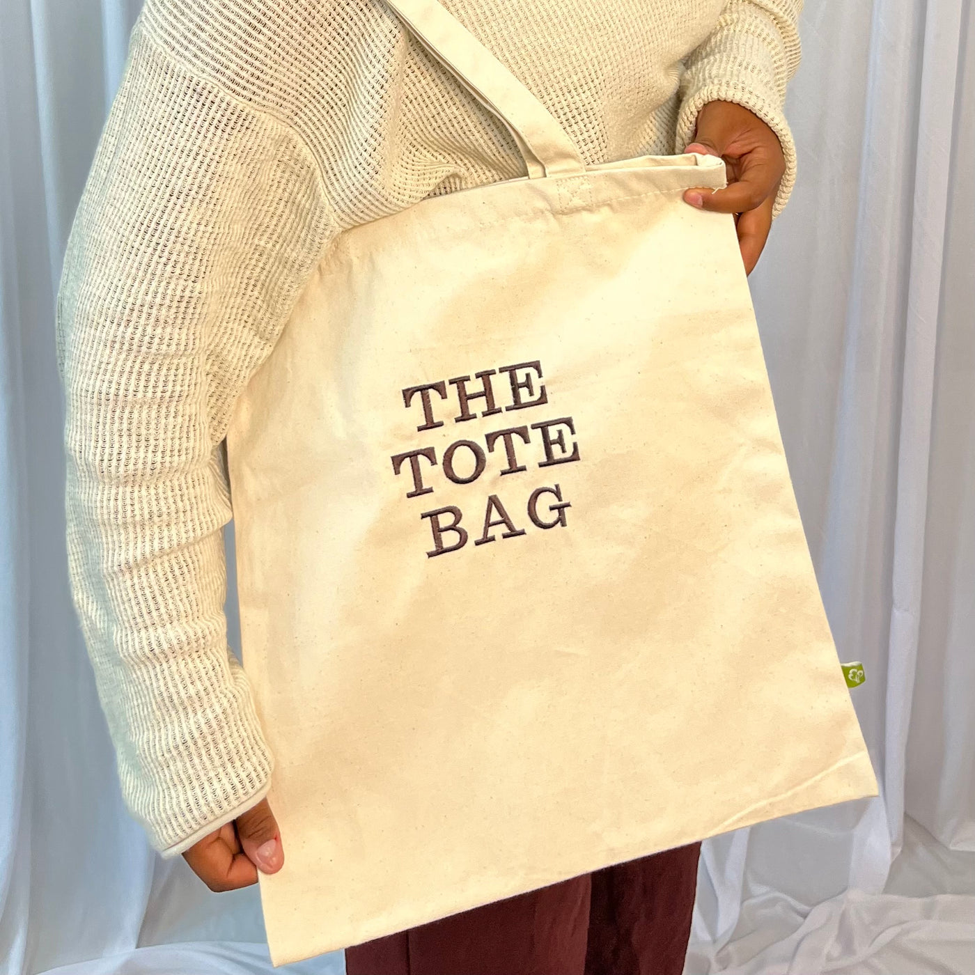 TOTE BAG BRODÉ - THE TOTE BAG