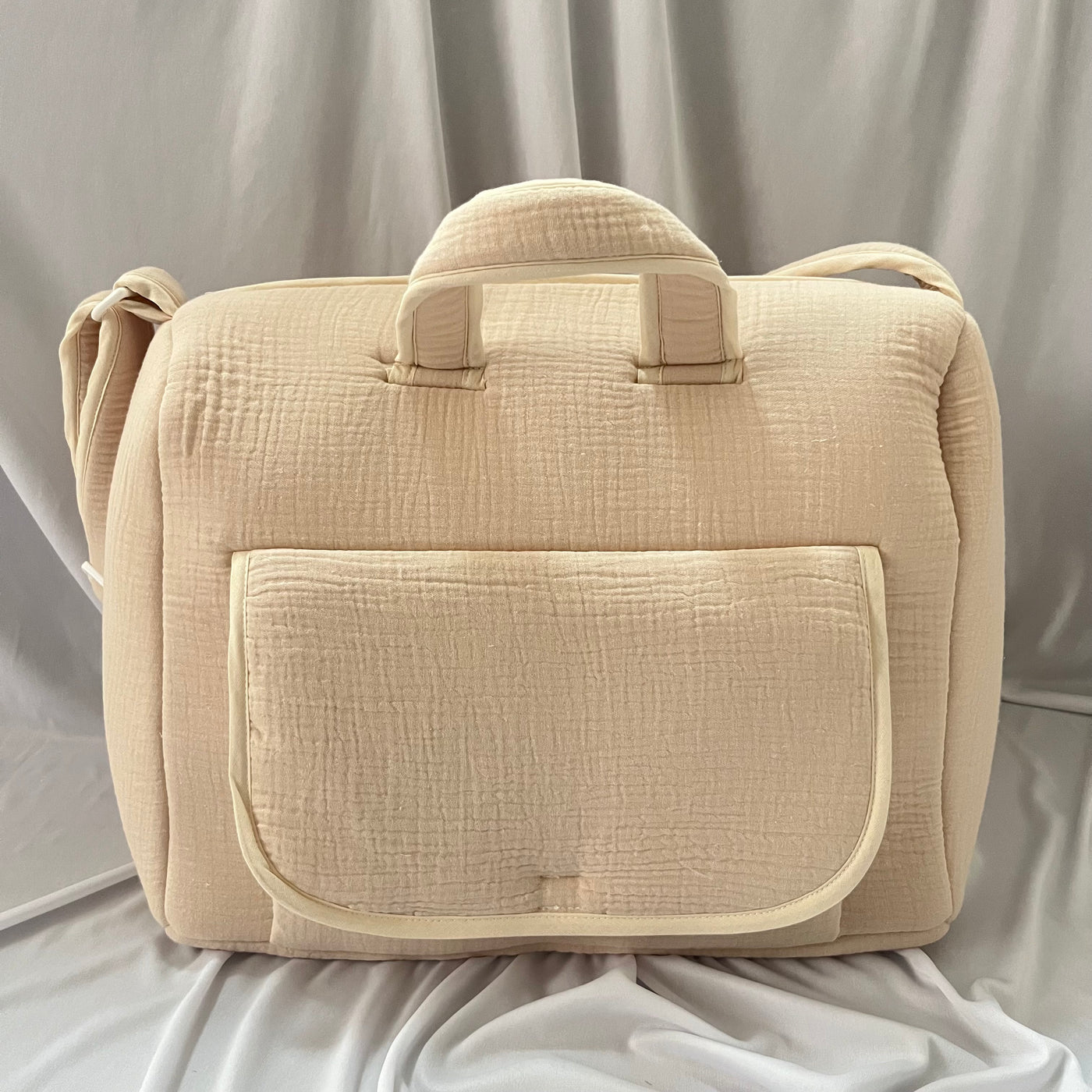 SAC À LANGER BEIGE BRODÉ