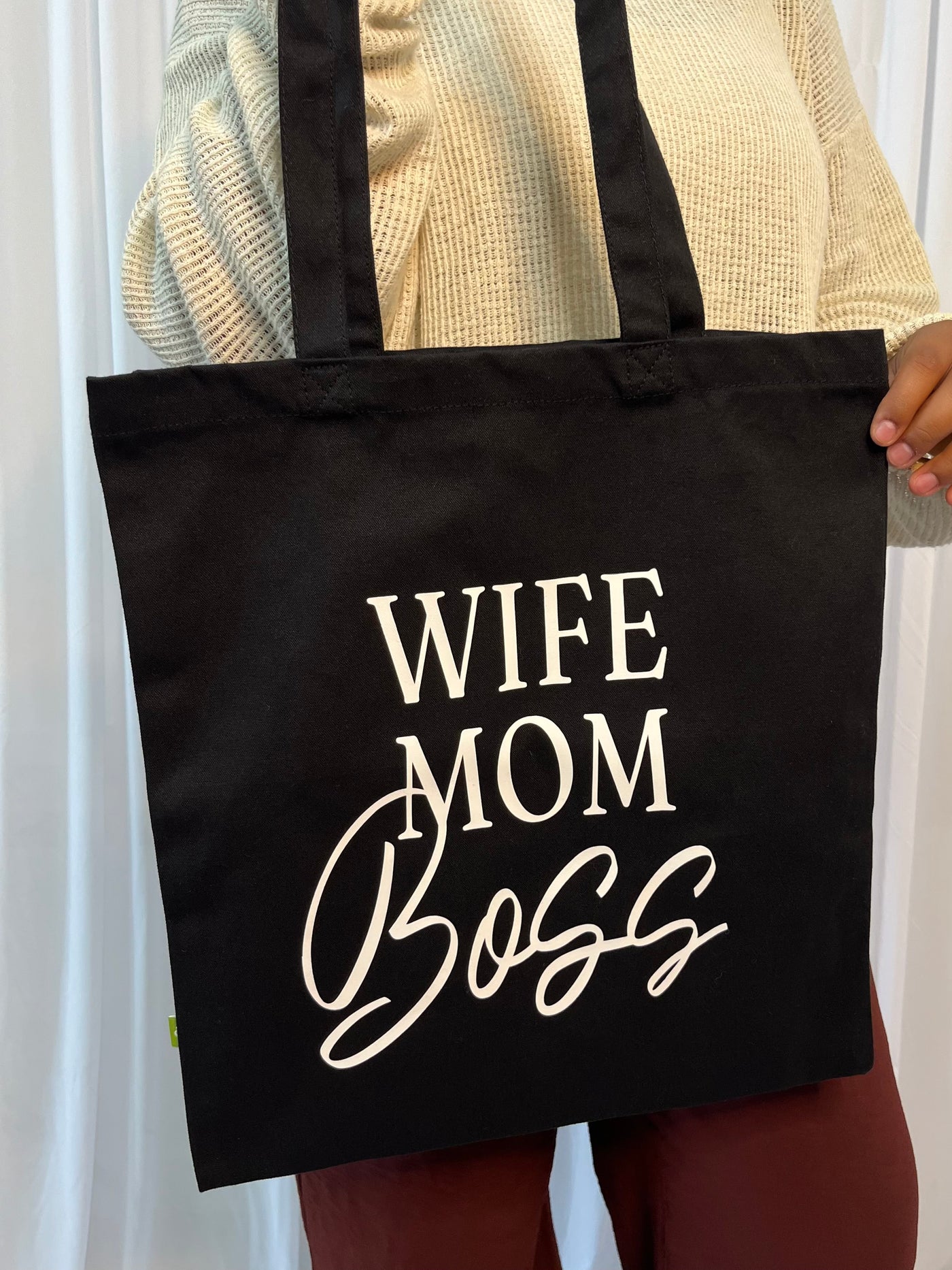 TOTE BAG - WIFE MOM BOSS