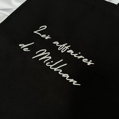 TOTE BAG BRODÉ - LES AFFAIRES DE