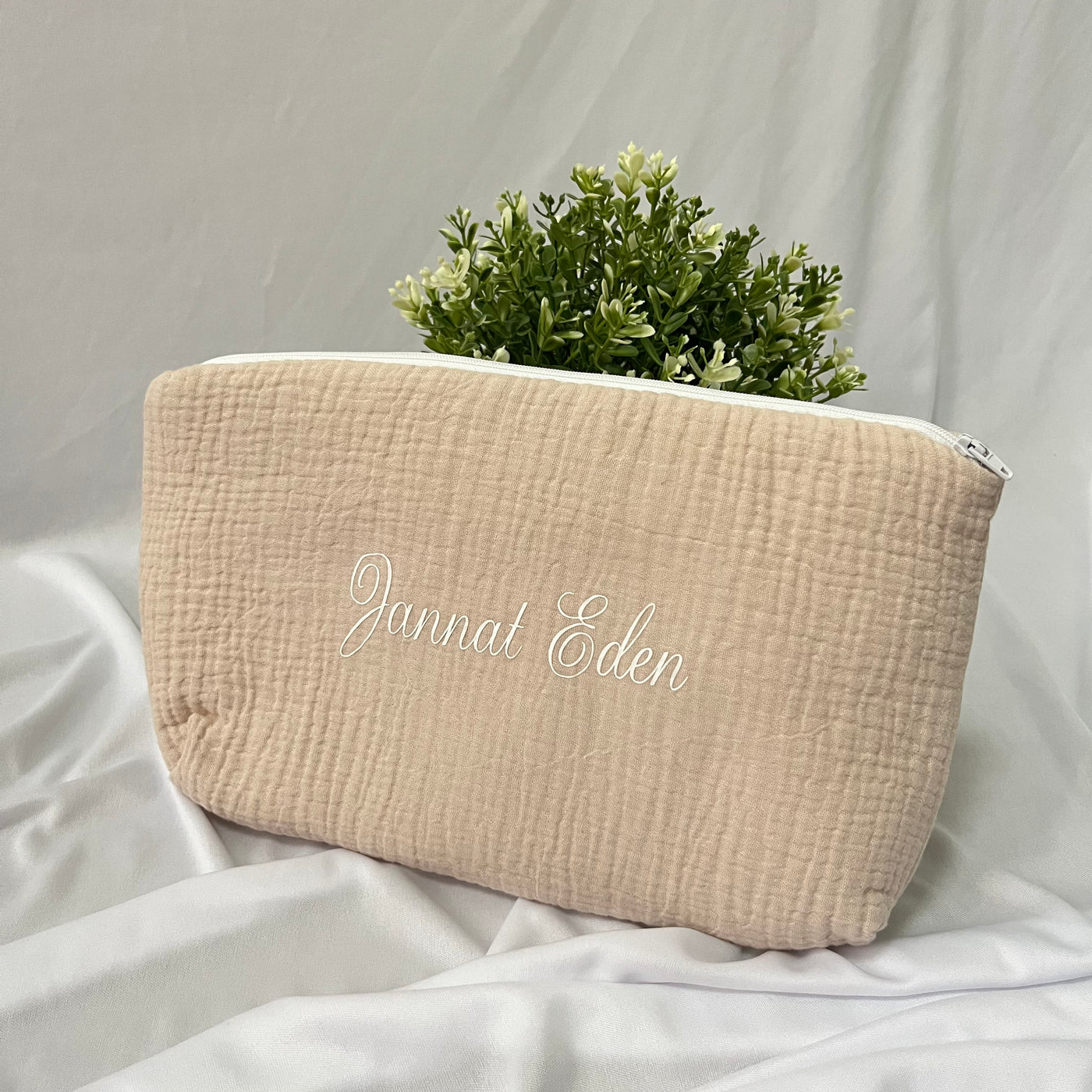 TROUSSE DE TOILETTE FLOQUÉE