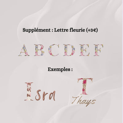 TROUSSE DE TOILETTE BRODÉE