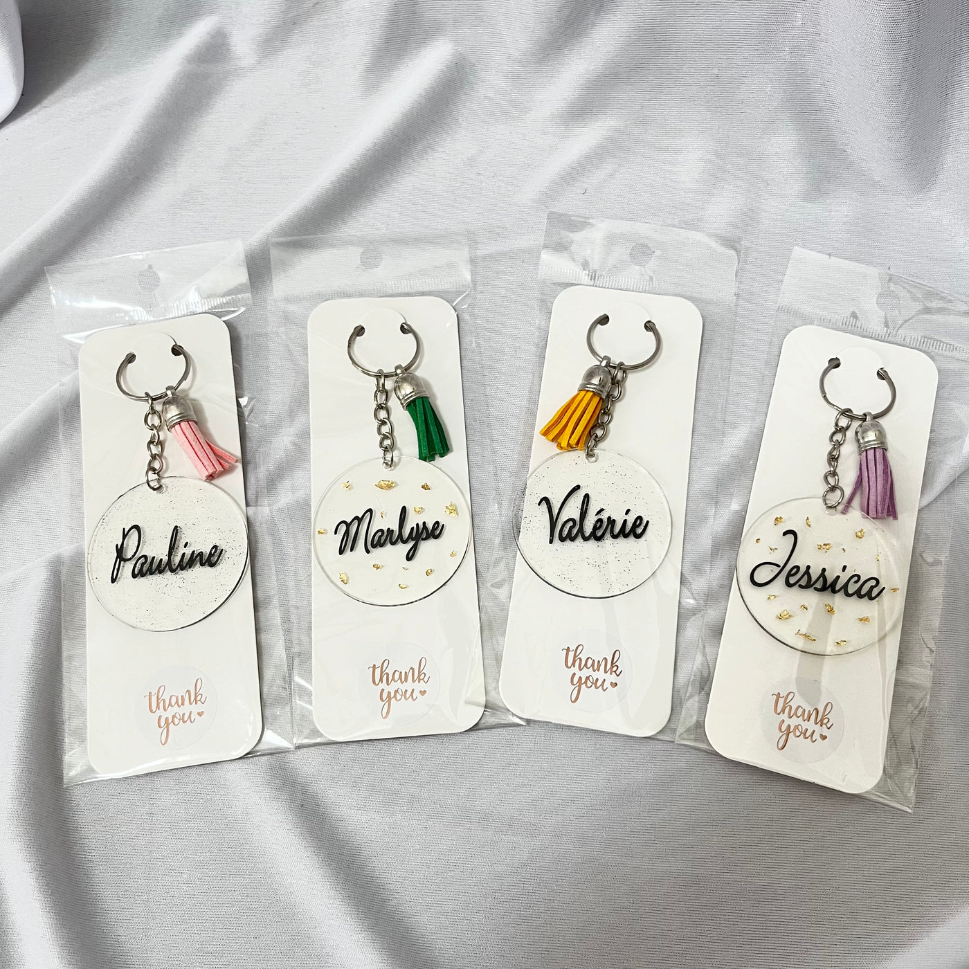 PORTE-CLÉS EN RÉSINE